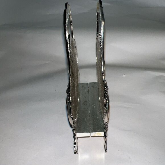 Vintage Rare Find Studio Silvermiths. Made In China. Napkins Holder. - Picture 5 of 8